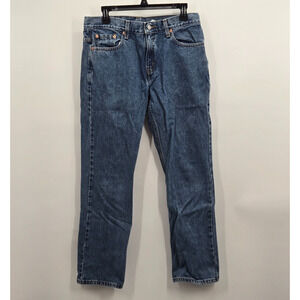 Vintage 90's Levi's 505 Regular Fit Straight Leg 32 x 29‎ Made in Colombia Sz 11